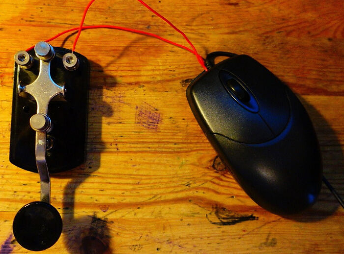 I Present To You The Morsemouse!