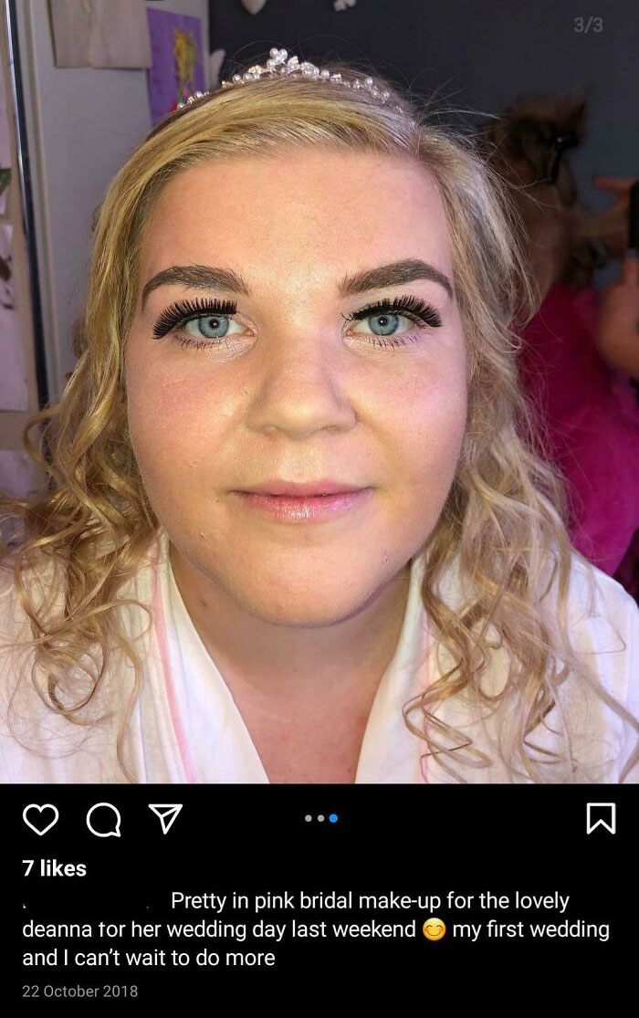 Those Eyelashes Are Not Even Close To Being In The Right Place