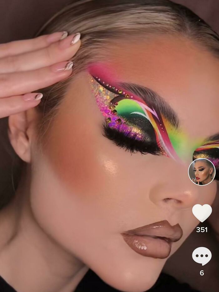 The Eyes Are A Total Artwork. But The Lips