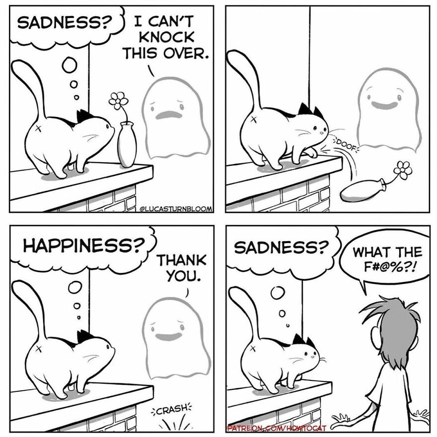 New Hilarious Comics Show What It’s Like To Live With A Cat