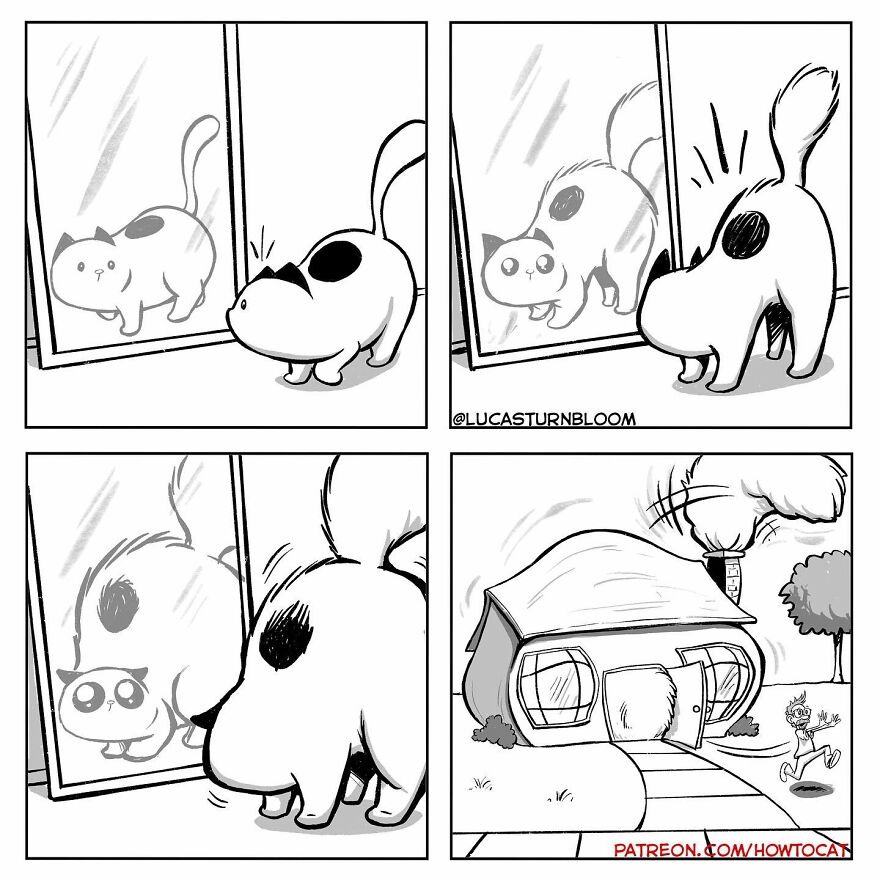 New Hilarious Comics Show What It’s Like To Live With A Cat