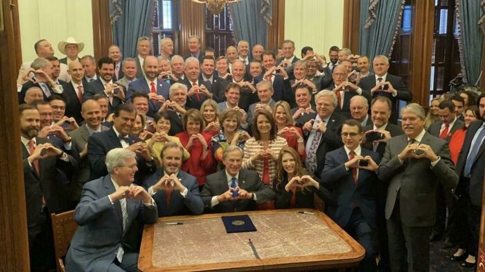 Texas Lawmakers Posing As Human Beings, After Passing The New Abortion Ban