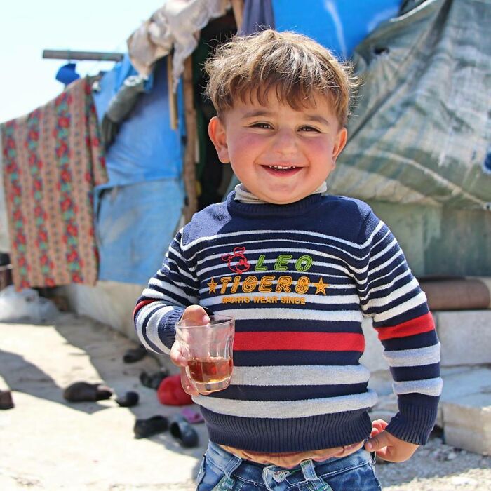 “If I Had A Super Power, It Would Be To Fly. I Would Tell Other Children From Around The World To Come And Play With Me And My Sisters, And To Drink Tea Together!” – Mohamad, A Syrian Refugee In Lebanon