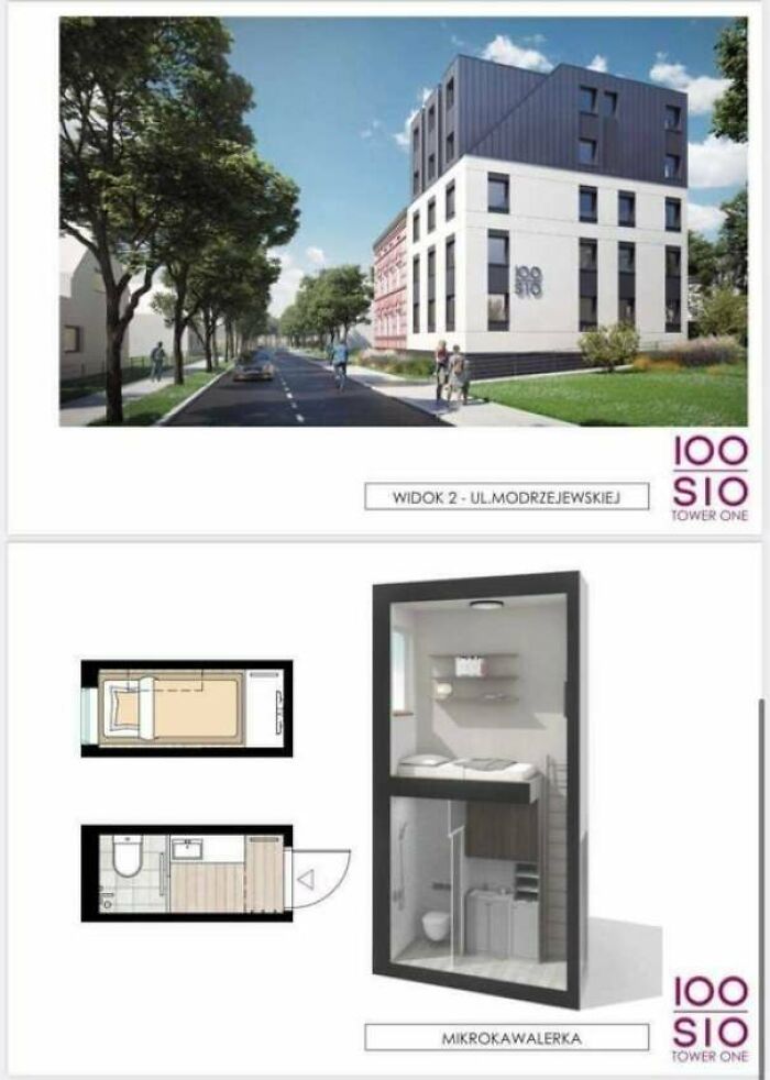 Microapartment In Koszalin, Poland (2.5sqm / 26.9 Sq)