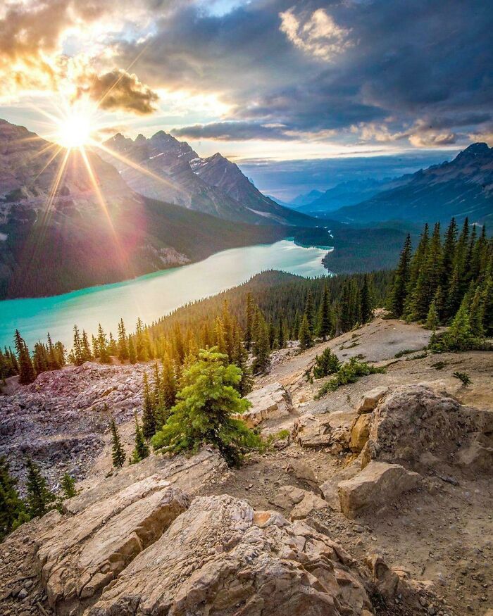 Peyto Lake, Banff National Park, Alberta, Canada