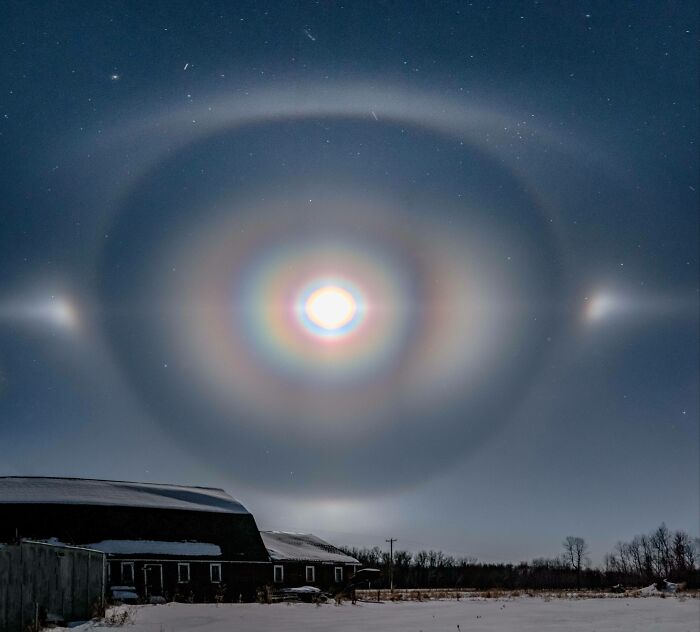 Beautiful Night In Manitoba, Canada