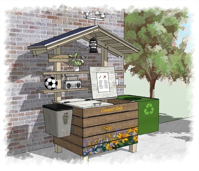 Trash Can Of The Future (Oc)