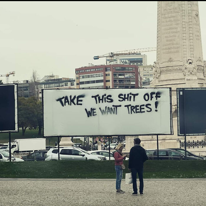Queremos Árvores (Marquês De Pombal, Lisboa)(X-Post From /R/Portugal)