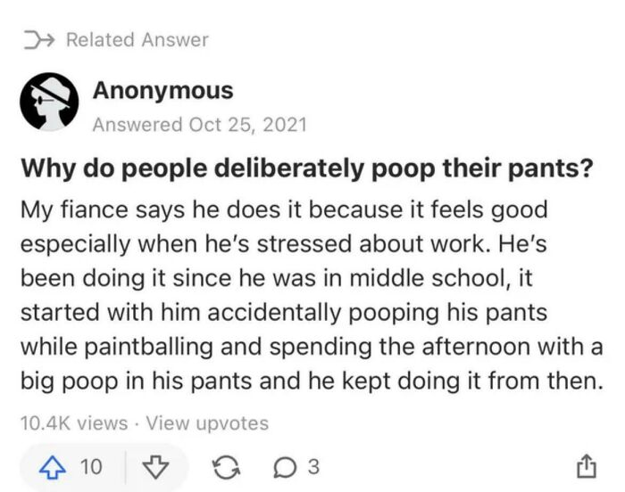 Thanks, I Hate Pooping Yourself