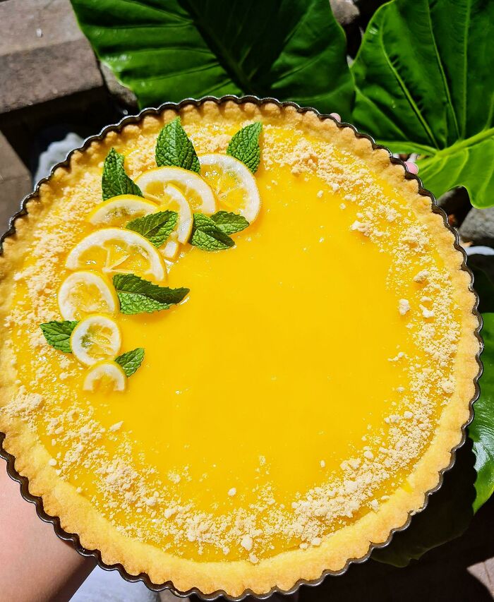 My First Lemon Tart. Fantastic Fresh Treat For Summer Here In New Zealand!