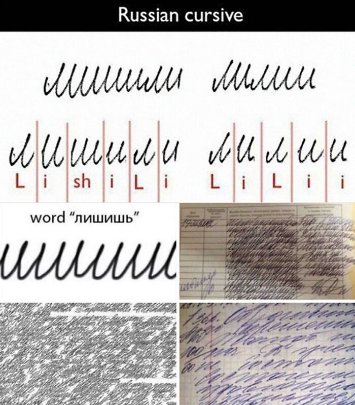 Thanks, I Hate Russian Cursive