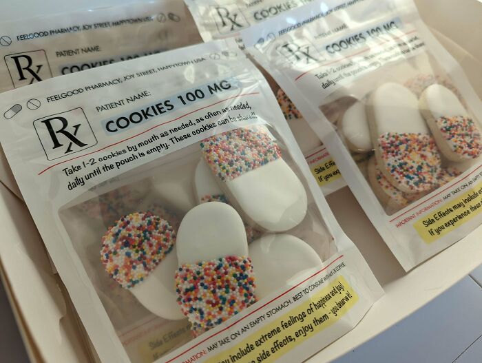 My Grandfather Was In The Hospital So I Made Some Thematically Relevant Cookies For His Nurses