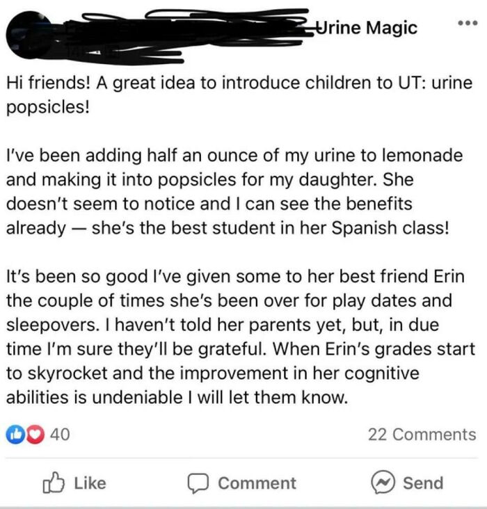 Thanks, I Hate Urine Popsicles