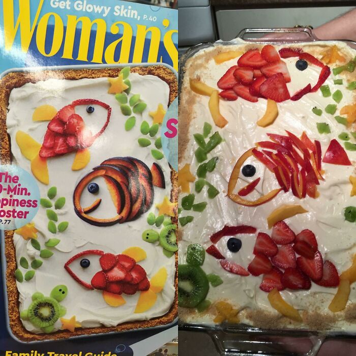 My Partner, Standing In Line At The Store: I Want That Cake For My Birthday. Me: Challenge Accepted!