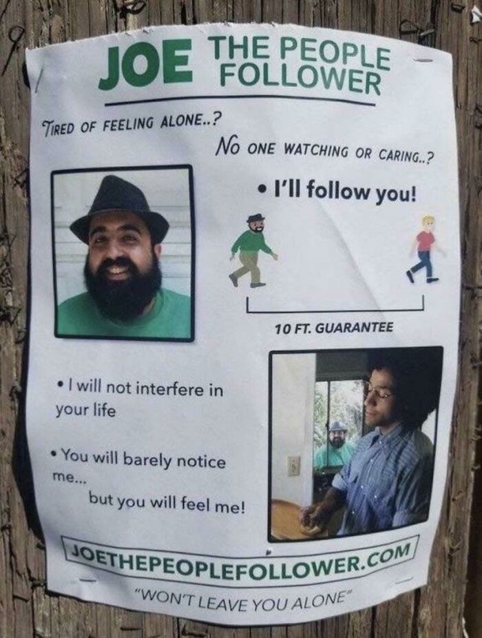 Thanks, I Hate Stalker Service