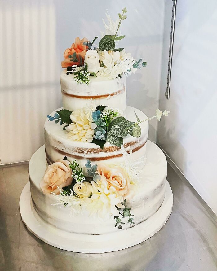 Made My First Wedding Cake. Won’t Do It Again