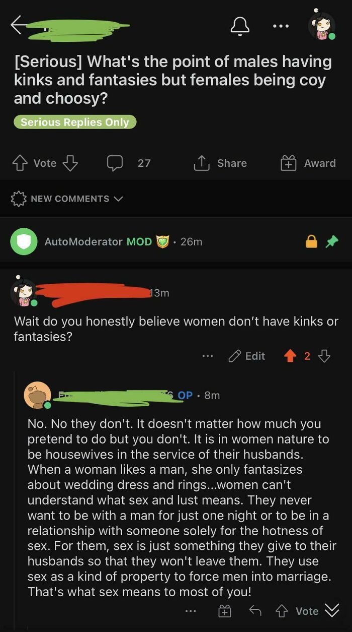 Housework Is My Kink, My Only Fantasies Are To Serve My Husband Faithfully…