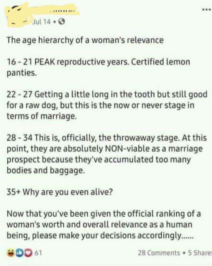 I'm At The "Throw Away Stage"