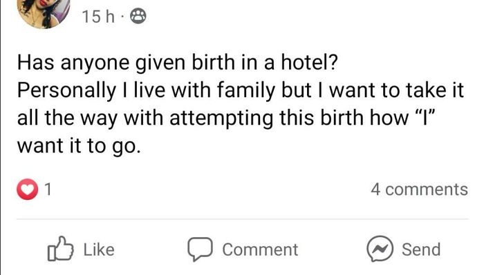 I'm Sure The Hotel And Other Guests Would Appreciate That