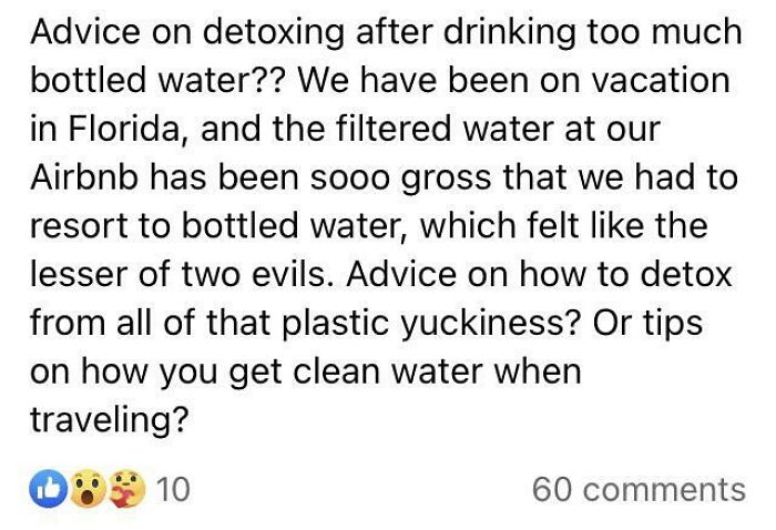 This Post Feels So First World