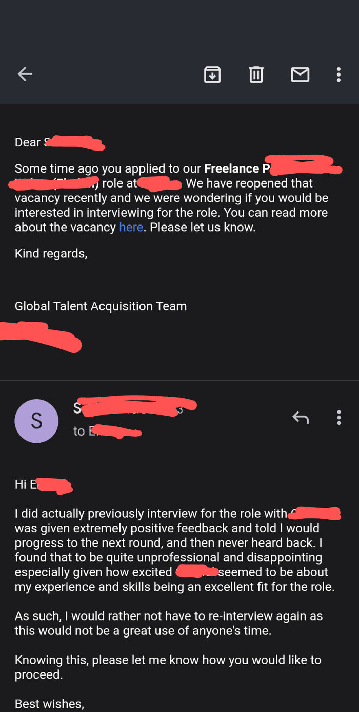 I Can't Explain How Good Sending This Made Me Feel!