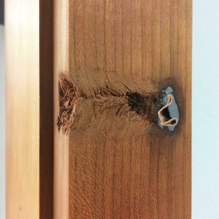 Making Door Trim And Found A Hunter's Long Lost Bullet