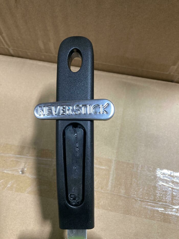 The Never Stick Logo Off My Pan Didn’t Stick