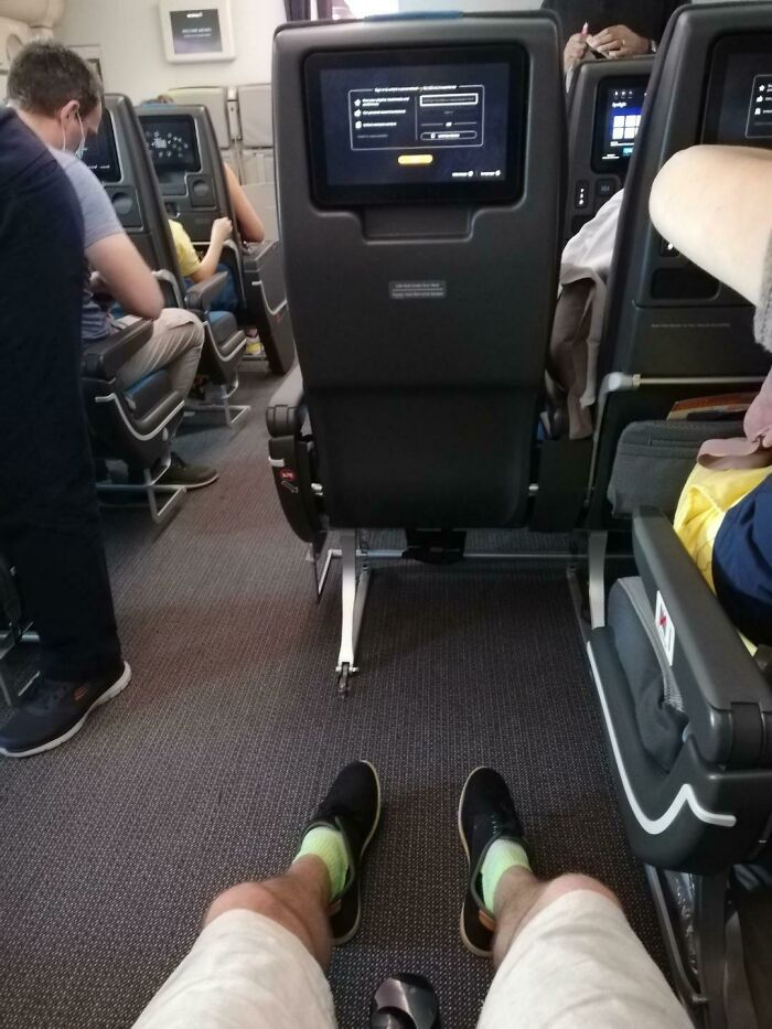 My Economy Seat Had Bonus Leg Room