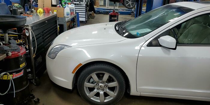 Salesman Just Drove Into The Shop. I Was Talking To A Coworker And He Motions Towards My Box 