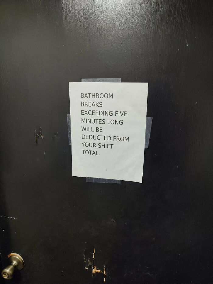 Started A New Job Today. Just More Of The Same