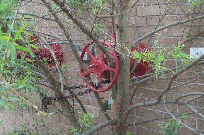 Dile a los bomberos que traigan su motosierra