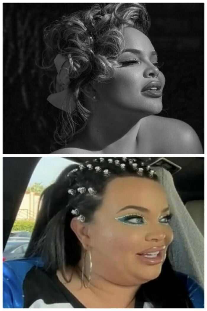 Maternity Photoshoot vs. Youtube Video 4 Weeks Later