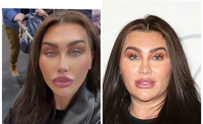 Same Day. Insta vs. Pap Picture