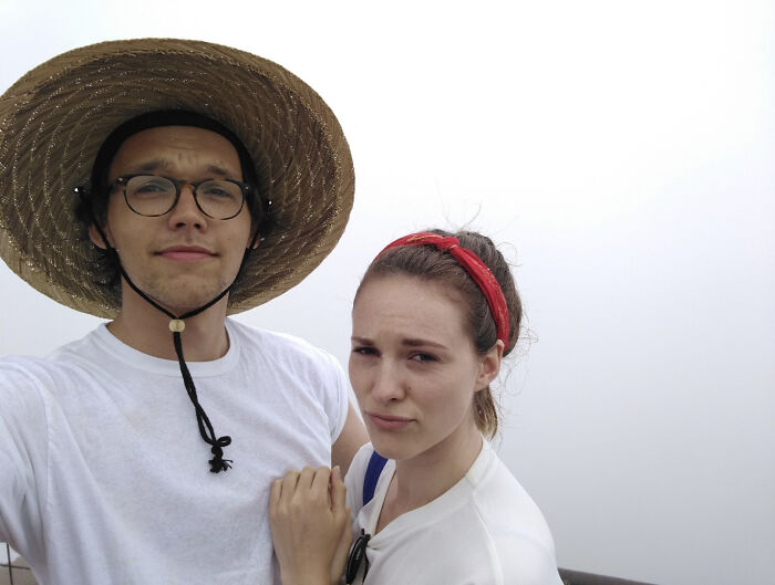 In Keeping With The Theme Of Not Checking The Weather Before Visiting Beautiful Vantage Points, Here's Waimea Canyon, "The Grand Canyon Of The Pacific"