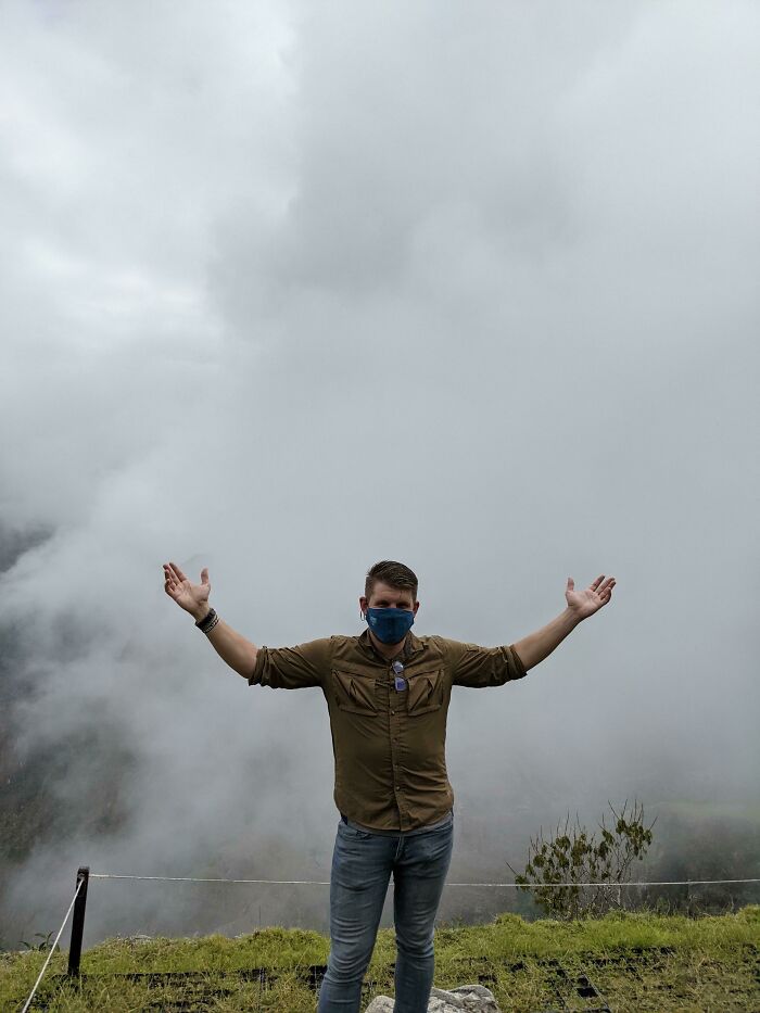 I Took Two Planes, A Shuttle Van, Train, Bus And Hiked To See Machu Picchu. This Was My View Today