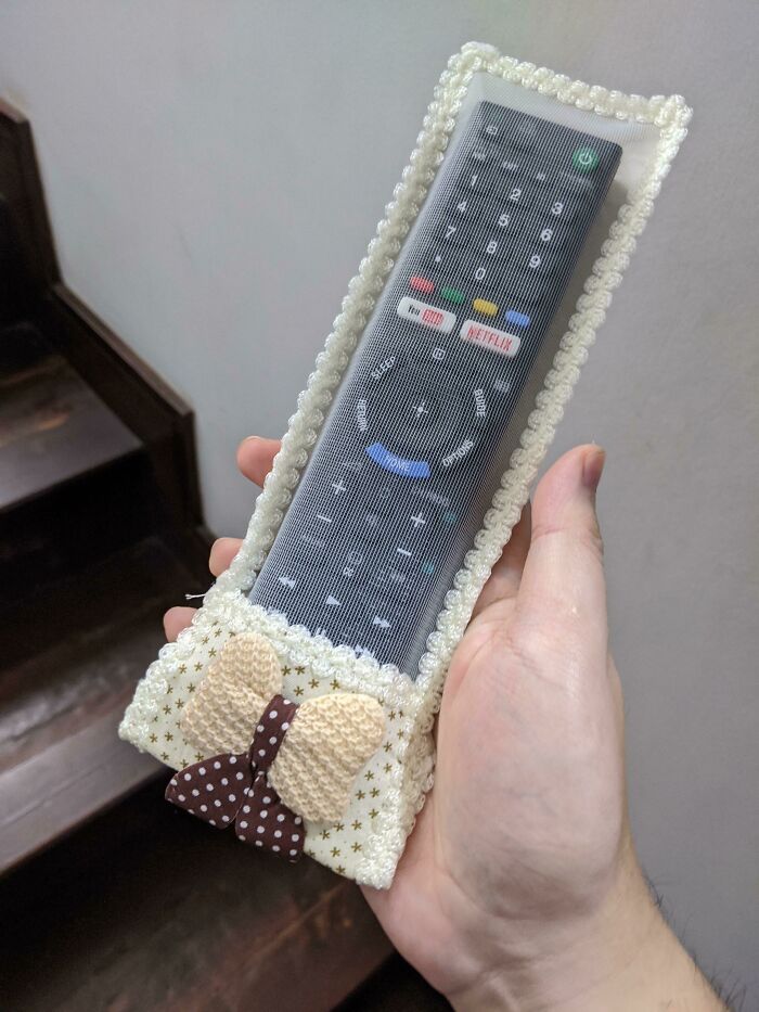 I Took The Plastic Wrapper Off The Family TV Remote, This Was My Mother's Response The Next Day