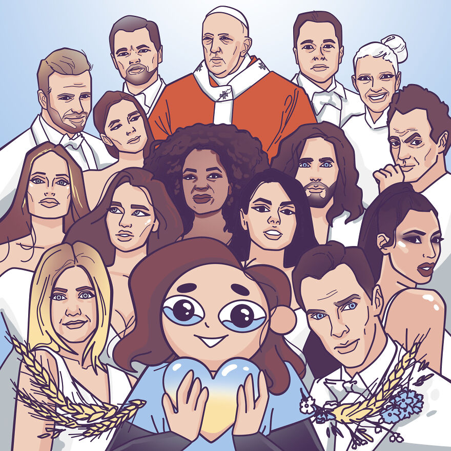 23 Comics About Love, Death And War In Ukraine