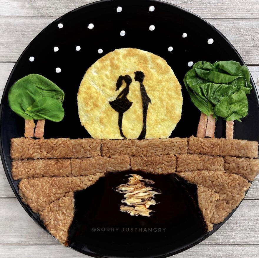 Cute Food Art For Kids -Some Of @sorry.justhangry’s Food Art
