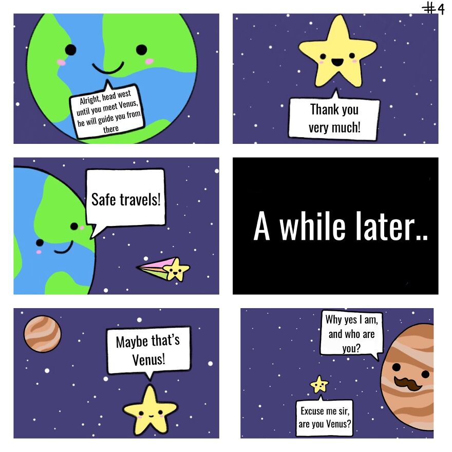 I Made A Comic About The Adventures Of Stella The Star