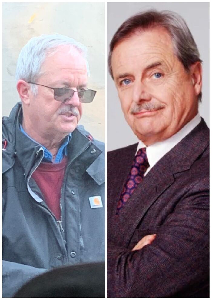 I Went Hiking In Georgias Mountains And Found A Mr. Feeney Look Alike!