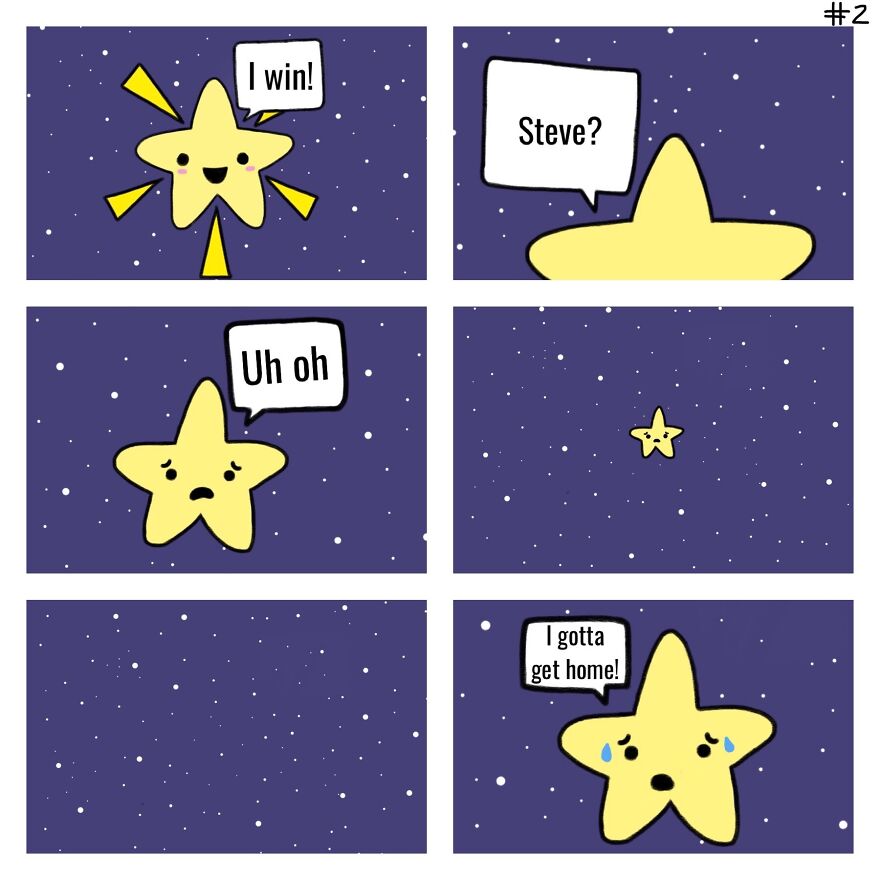 I Made A Comic About The Adventures Of Stella The Star