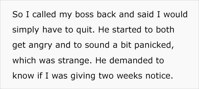 Boss Ignores Employee's Time Off Request After Approving It Twice, Changes His Mind After The Employee Says They're Quitting
