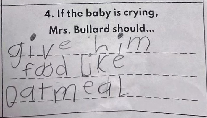 Pregnant Teacher Asks Her 6-Year-Old Students To Give Her Parenting Advice And Gets These 16 Hilarious Responses