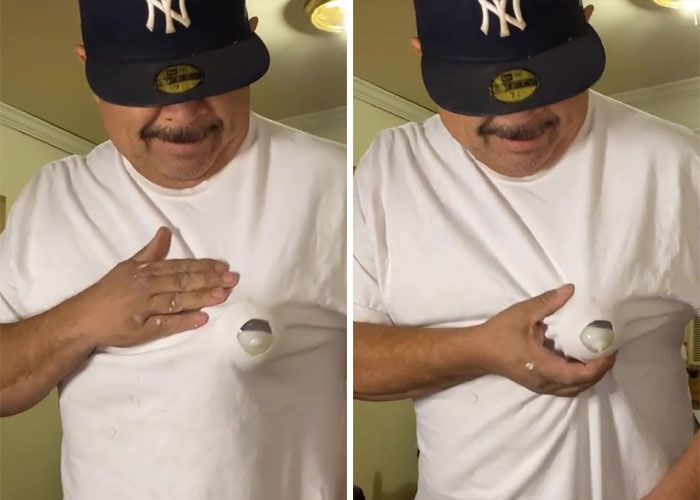 People Are Loving This Grandad&rsquo;s Idea Of Faking Breastfeeding When The Baby Refuses To Drink Out Of The Bottle