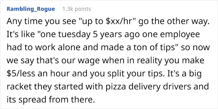“I Applied Online At 5 Guys”: Restaurant Chain Drops Its Potential Employee’s Hourly Wage From $18/Hr To $14/Hr “I Applied Online At 5 Guys”: Restaurant Chain Drops Its Potential Employee’s Hourly Wage From $18/Hr To $14/Hr
