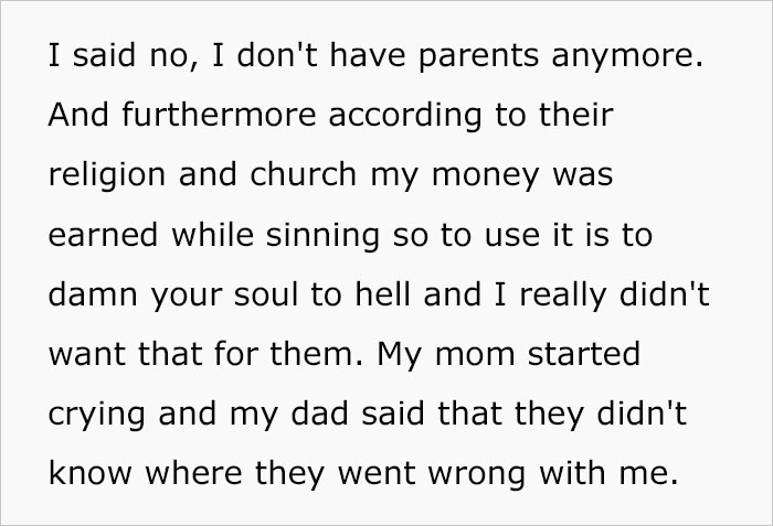 Woman Refuses To Help Parents Going Through Financial Crisis Because She Was Disowned By Them 9 Years Ago
