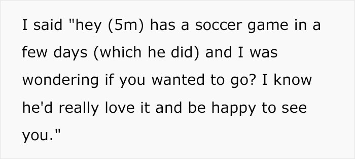 Woman Asks Her Ex-DIL To Let Her Son Meet His Children, She Exposes Her Ex-Husband Who Actually Doesn’t Want Anything To Do With His Kids Woman Asks Her Ex-DIL To Let Her Son Meet His Children, She Exposes Her Ex-Husband Who Actually Doesn’t Want Anything To Do With His Kids