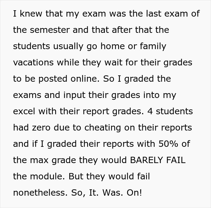 Professor Outsmarts His Cheating Students Who Thought They Had Him Fooled, Sets Up Hilarious Revenge