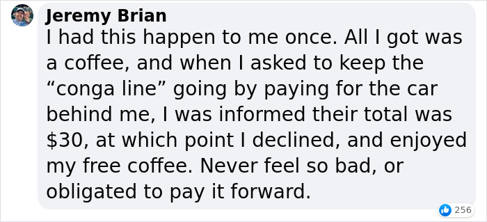 Woman Breaks A Starbucks &lsquo;Pay It Forward&rsquo; Streak And Explains Why She&rsquo;s Refusing To Be Shamed For It