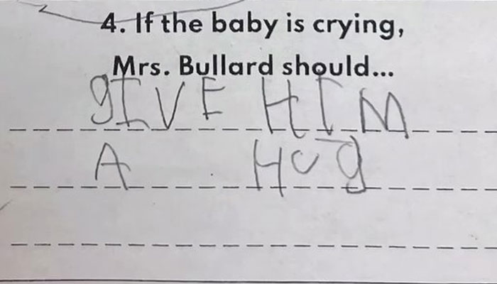 Pregnant Teacher Asks Her 6-Year-Old Students To Give Her Parenting Advice And Gets These 16 Hilarious Responses